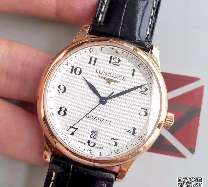 Longines Master Collection L2.820.4.76.2 KZ Factory 1:1 Best Edition Replica Watch Swiss ETA2824 White Dial